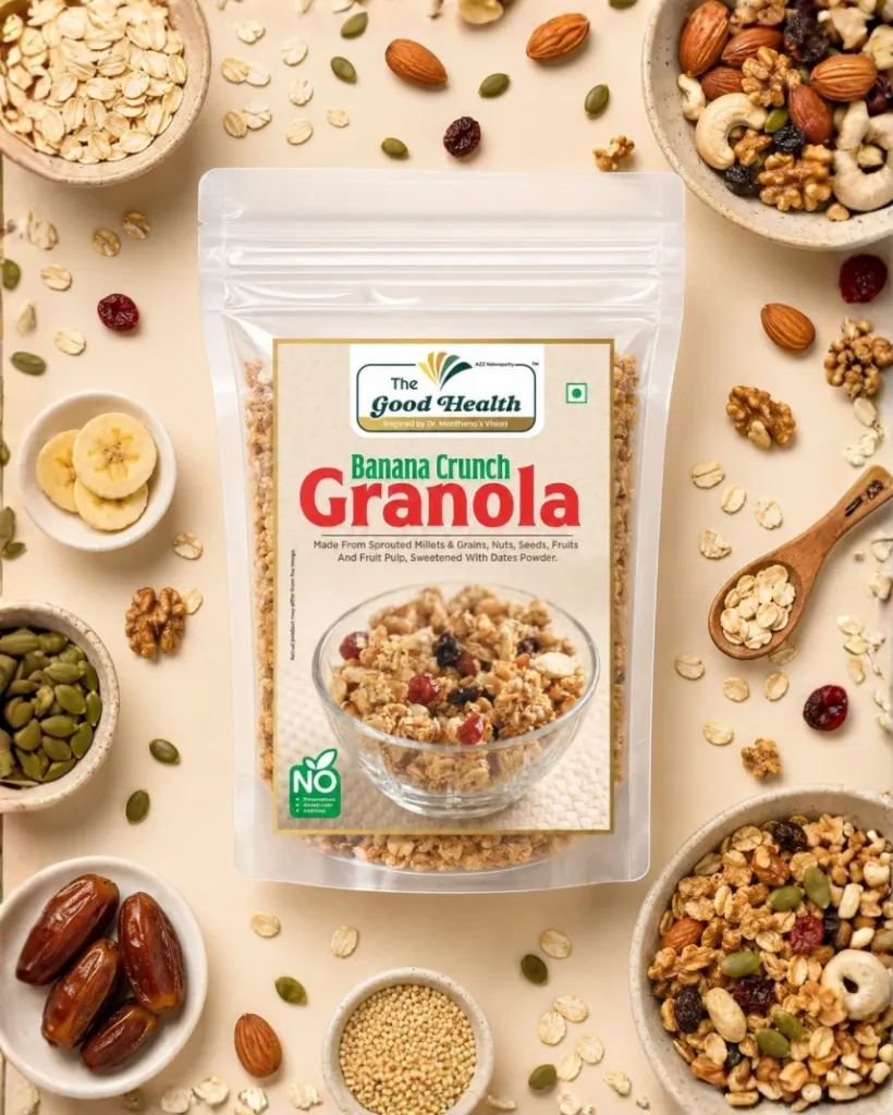 Banana Crunch Granola