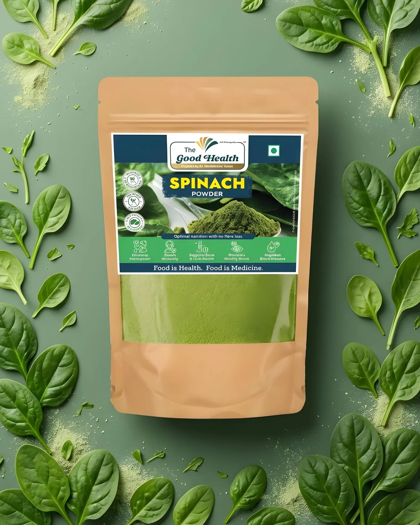 [100g.SP.Powder] Spinach Powder