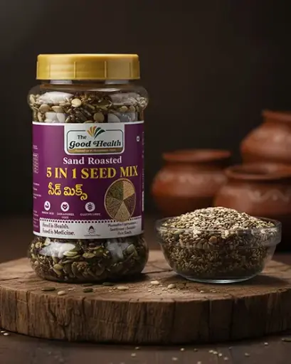 [250g S5in1.Seeds] Sand Roasted 5 in 1 Seed Mix