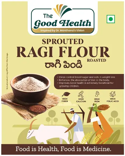 [500g SR.Malt] Sprouted Ragi Flour