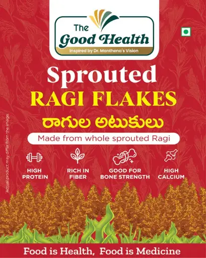 [200g SR.Flakes] Sprouted Ragi Flakes