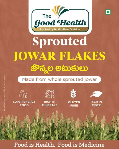[200g SJ.Flakes] Sprouted Jowar Flakes