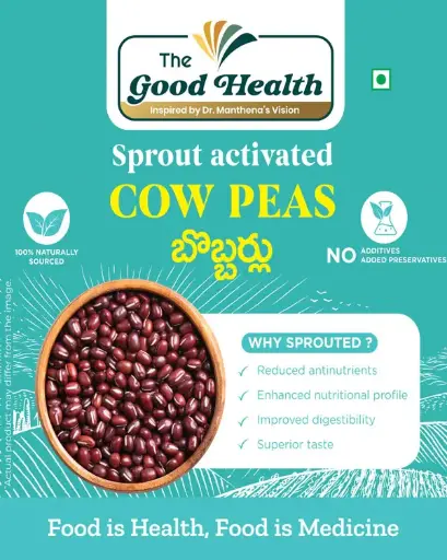[500g.SACPeas] Sprout Activated Cowpeas