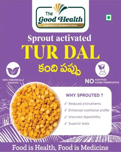 [500g.STS.Dal] Sprouted Tur Dal Split