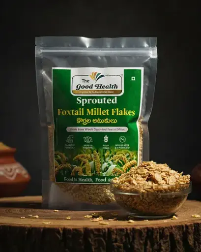 [200g.SFM.Flakes] Sprouted Foxtail Millet Flakes