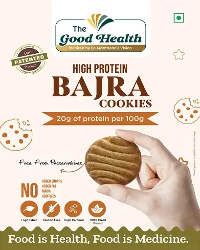 [350g B.Cookies] High Protein Bajra Cookies