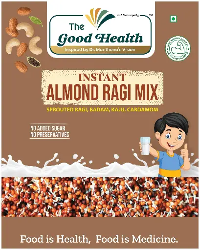 [100g AR.Mix] Almond Ragi Mix