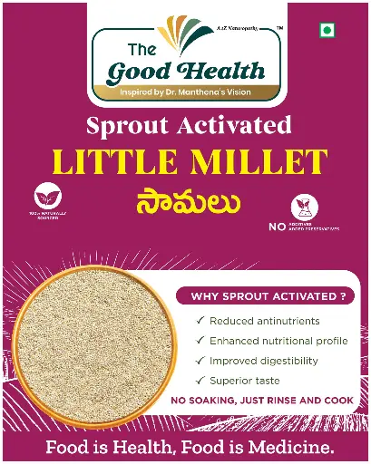 [500g SAL.Millet] Sprout Activated Little Millet (Samalu)