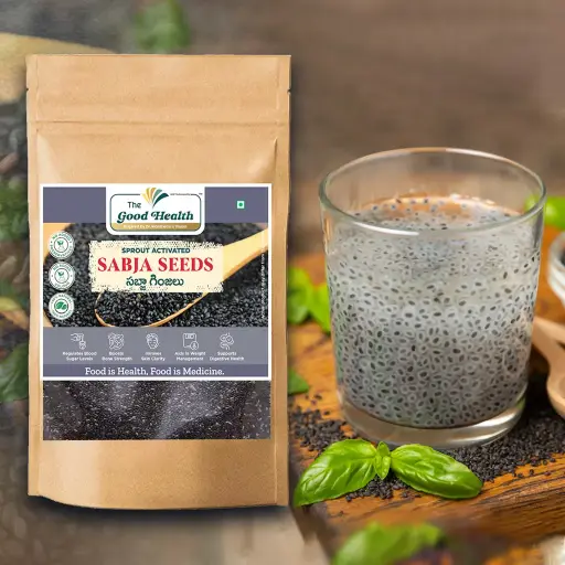 [100g.SAS.Seeds] Sprout Activated Sabja Seeds