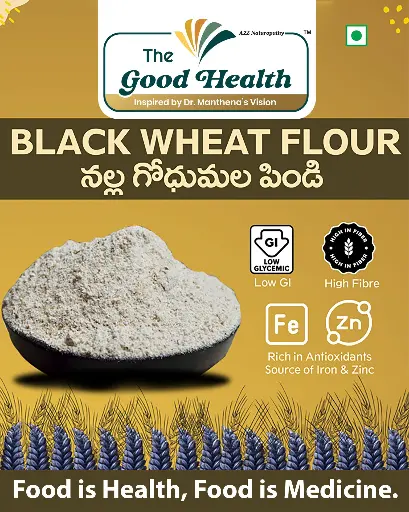 [500g.BW.Flour] Black Wheat Flour
