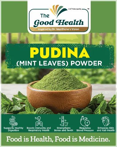 [100g.P.Powder] Pudina (Mint Leaves Powder)